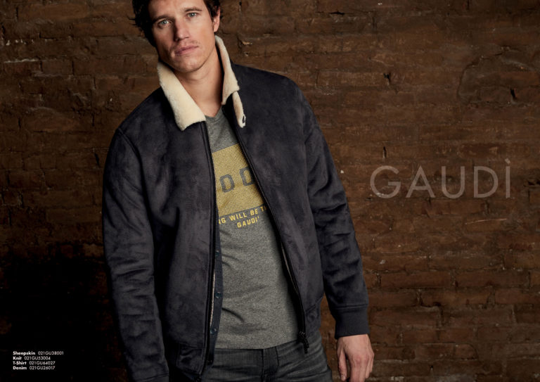 Gaudi Jeans menswear Fall/Winter 2021, look 43 – Leonardo Del Paggio, menswear designer