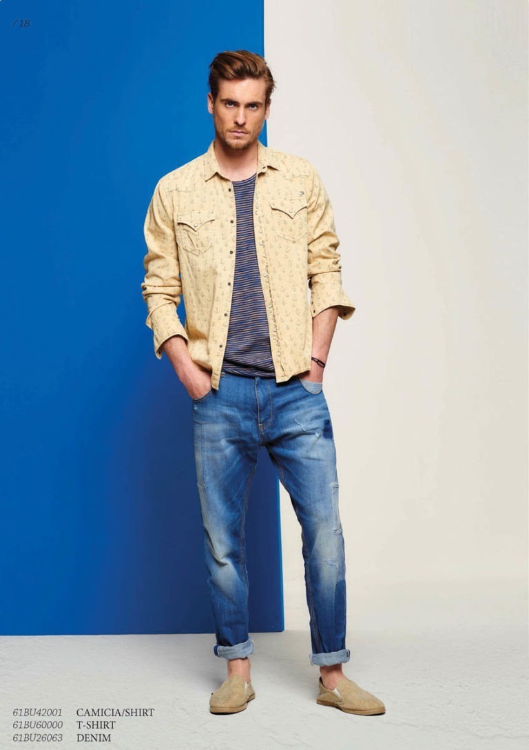 GAUDI JEANS GJ MAN SS 17 LEONARDO DEL PAGGIO MENSWEAR COLLECTION FASHION DESIGNER GRAPHIC DESIGNER