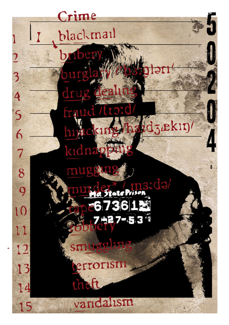 Against My Killer graphics Spring/Summer 2011, artwork 07 – Leonardo Del Paggio, menswear designer