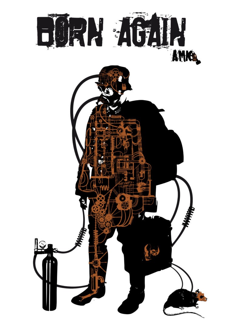 Andrew Mackenzie graphics Fall/Winter 2012, artwork 05 – Leonardo Del Paggio, menswear designer