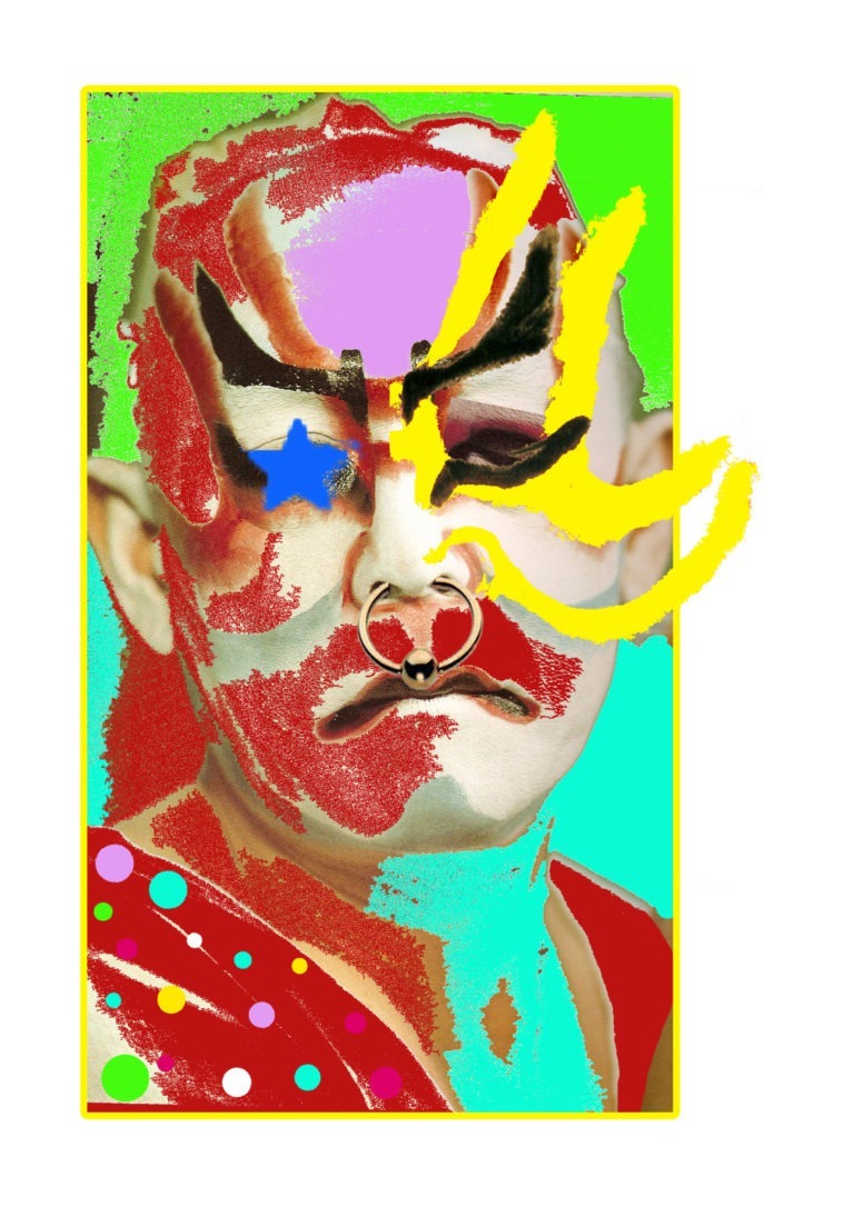 Andrew Mackenzie graphics Spring/Summer 2009, artwork 00 – Leonardo Del Paggio, menswear designer