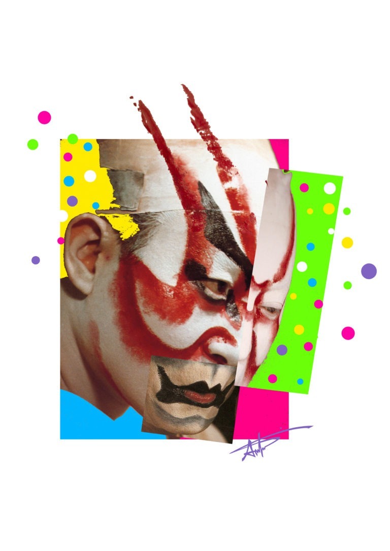 Andrew Mackenzie graphics Spring/Summer 2009, artwork 01 – Leonardo Del Paggio, menswear designer