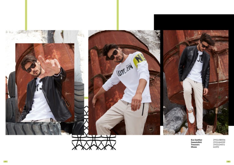 Gaudi Jeans menswear Spring/Summer 2022, look 25 – Leonardo Del Paggio, menswear designer