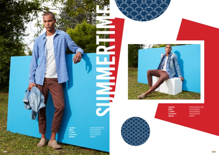 Gaudi Jeans menswear Spring/Summer 2022, look 39 – Leonardo Del Paggio, menswear designer