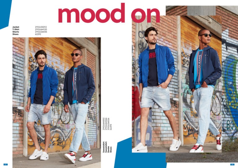 Gaudi Jeans menswear Spring/Summer 2022, look 50 – Leonardo Del Paggio, menswear designer