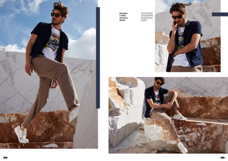 Gaudi Jeans menswear Spring/Summer 2022, look 07 – Leonardo Del Paggio, menswear designer