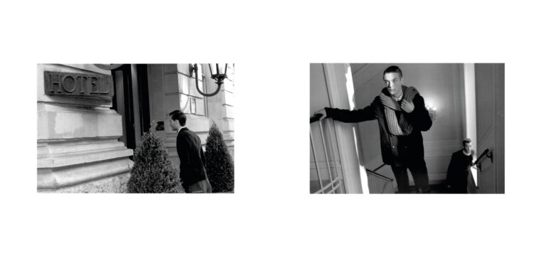 Against My Killer by Andrew Mackenzie menswear Fall/Winter 2007, spread 11 – Leonardo Del Paggio, menswear designer