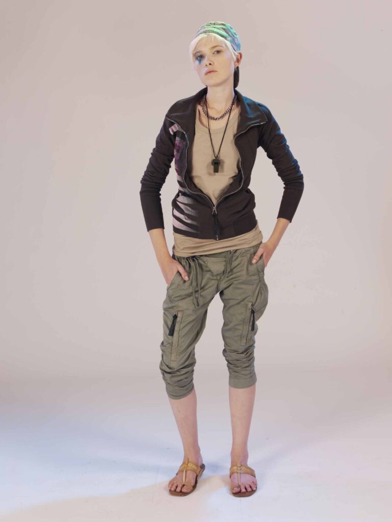 About Blu Men and Women Spring / Summer 2008 lookbook, look 10 of 49 — denim, jersey and casualwear menswear and womenswear designed by Leonardo Del Paggio